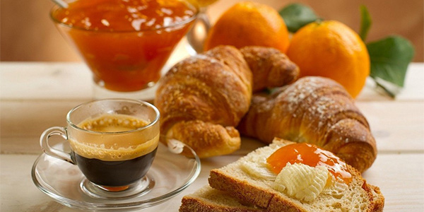 la colazione al BB a Cremona